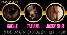Gaelle Tatiana Jackie Slut.jpg Gaelle Tatiana Jackie Slut.jpg